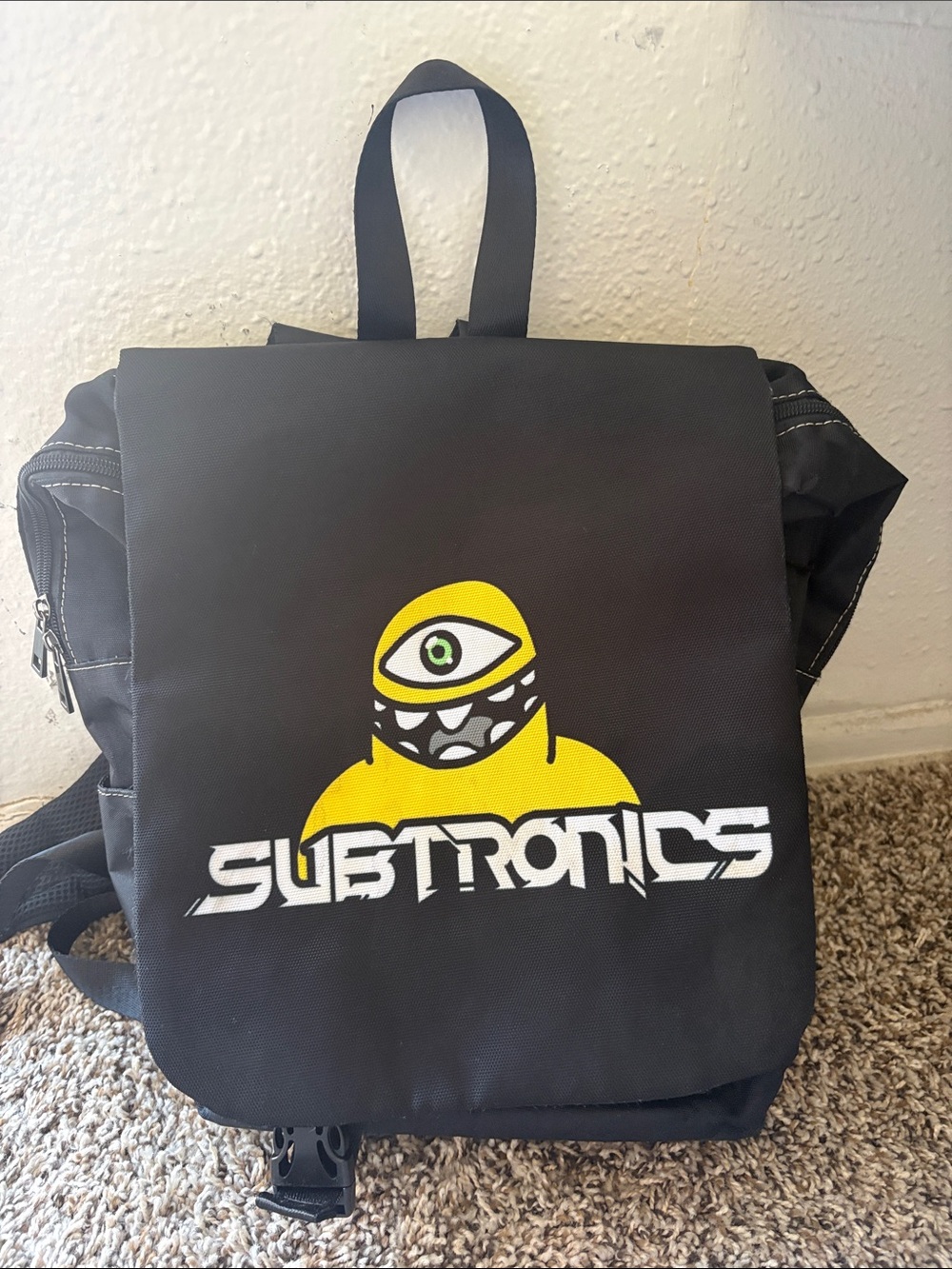 Subtronics Black Backpack